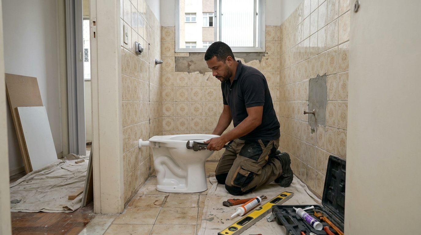 Reforço de vedação sanitária em Campos dos Goytacazes-RJ